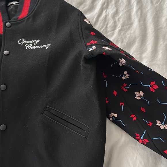 Opening Ceremony large wool bomber jacket Appalachian Trail Embroidered Varsity - Picture 9 of 13
